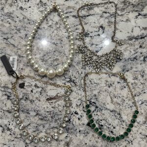 Lot of 4 J Crew necklaces
